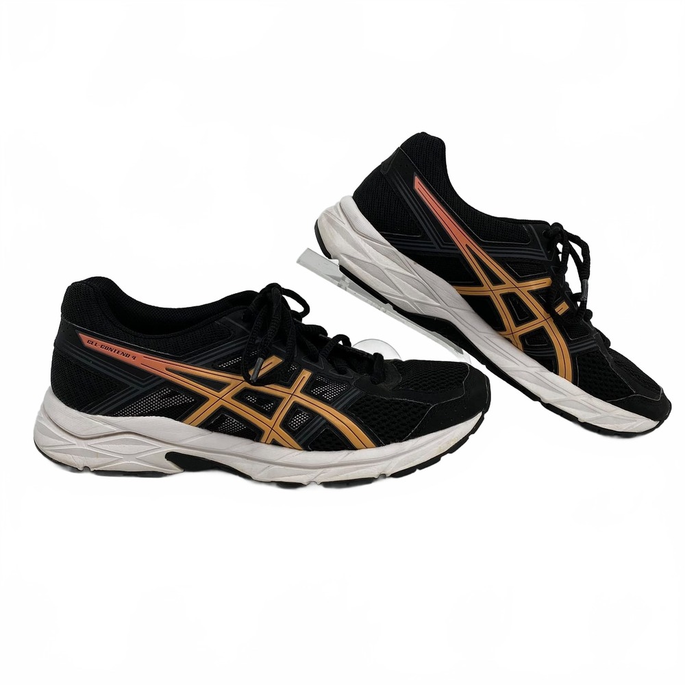Asics Black Orange Gel-Contend 4 Sneakers | Women’s Size 7